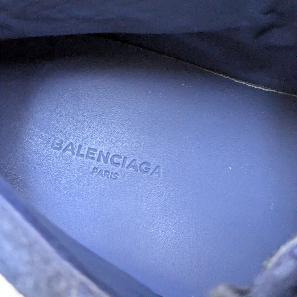 Balenciaga Blue Suede Sneakers - Picture 12 of 16